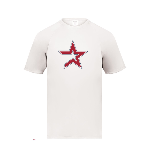 [2790.005.S-LOGO1] Men's Smooth Sport T-Shirt (Adult S, White, Logo 1)