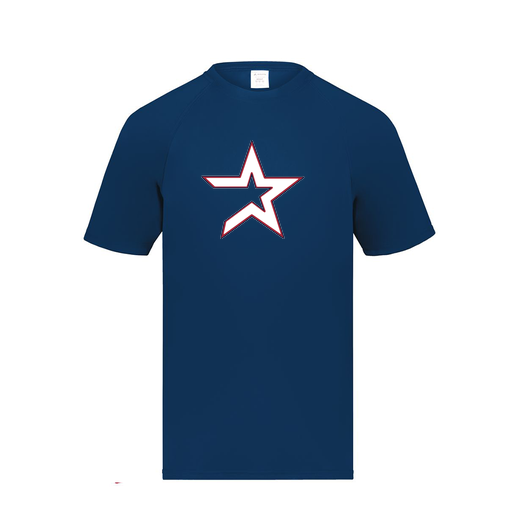 [2790.065.S-LOGO3] Men's Smooth Sport T-Shirt (Adult S, Navy, Logo 3)