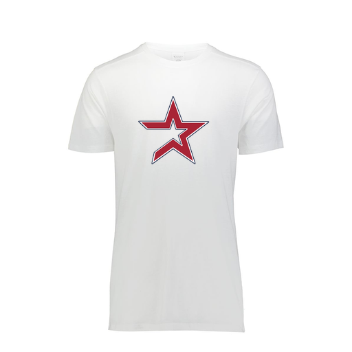 [FTSCUBWH-AS-LOGO1] Decker Men's Tri-Blend T-Shirt - Short Sleeve (Adult S, White, Logo 1)