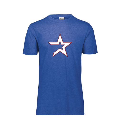 [FTSCUBNV-AS-LOGO3] Decker Men&#39;s Tri-Blend T-Shirt - Short Sleeve (Adult S, Navy, Logo 3)