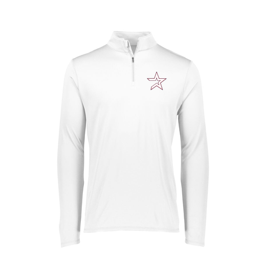 [FTLQFLWH-FAXS-LOGO3] Decker Women's Flex-Lite 1/4 Zip Shirt (Female Adult XS, White, Logo 3)