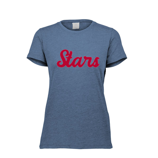 [FTSCUBNV-FAXS-LOGO2] Decker Women's Tri-Blend T-Shirt - Short Sleeve (Female Adult XS, Navy, Logo 2)