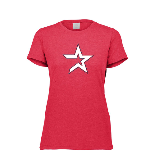 [3067.V96.XS-LOGO3] Ladies Ultra-blend T-Shirt (Female Adult XS, Red, Logo 3)