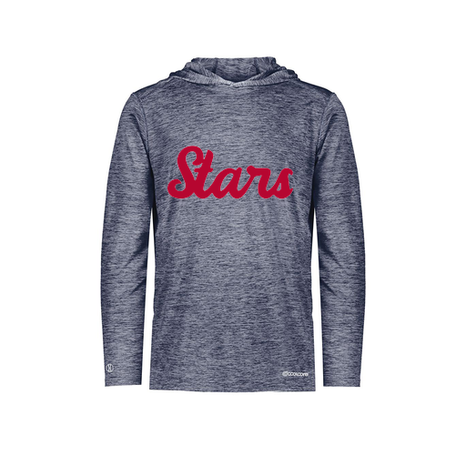 [FOLHCGNV-AS-LOGO2] Decker Men's Charge Hoodie (Adult S, Logo 2)