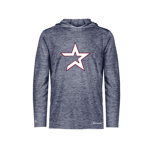 [FOLHCGNV-YS-LOGO3] Decker Youth Charge Hoodie (Youth S, Logo 3)