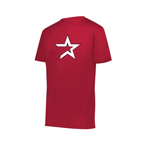 [222818.083.S-LOGO3] Men's Movement Dri Fit Shirt (Adult S, Red, Logo 3)