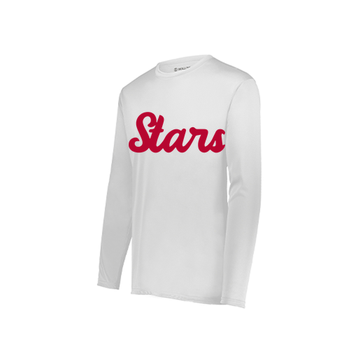 [222822.005.XS-LOGO2] Men's LS Smooth Sport Shirt (Adult XS, White, Logo 2)