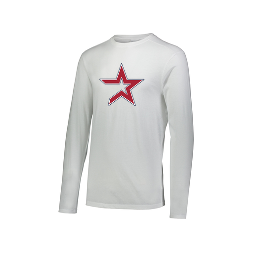 [3075.005.XS-LOGO1] Men's LS Ultra-blend T-Shirt (Adult XS, White, Logo 1)