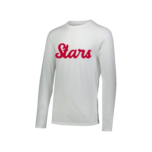 [3075.005.XS-LOGO2] Men's LS Ultra-blend T-Shirt (Adult XS, White, Logo 2)