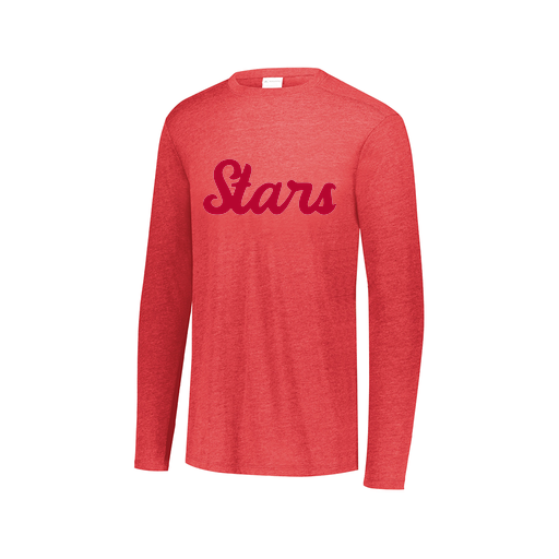 [3075.V96.XS-LOGO2] Men's LS Ultra-blend T-Shirt (Adult XS, Red, Logo 2)