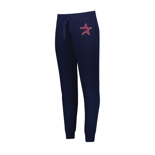 [229748.065.XS-LOGO1] Ladies 60/40 Fleece Jogger (Female Adult XS, Logo 1)