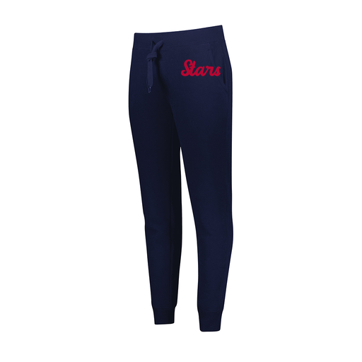 [229748.065.XS-LOGO2] Ladies 60/40 Fleece Jogger (Female Adult XS, Logo 2)