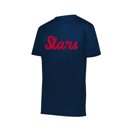 [222819.065.XXS-LOGO2] Youth Movement Dri Fit Shirt (Youth XXS, Navy, Logo 2)